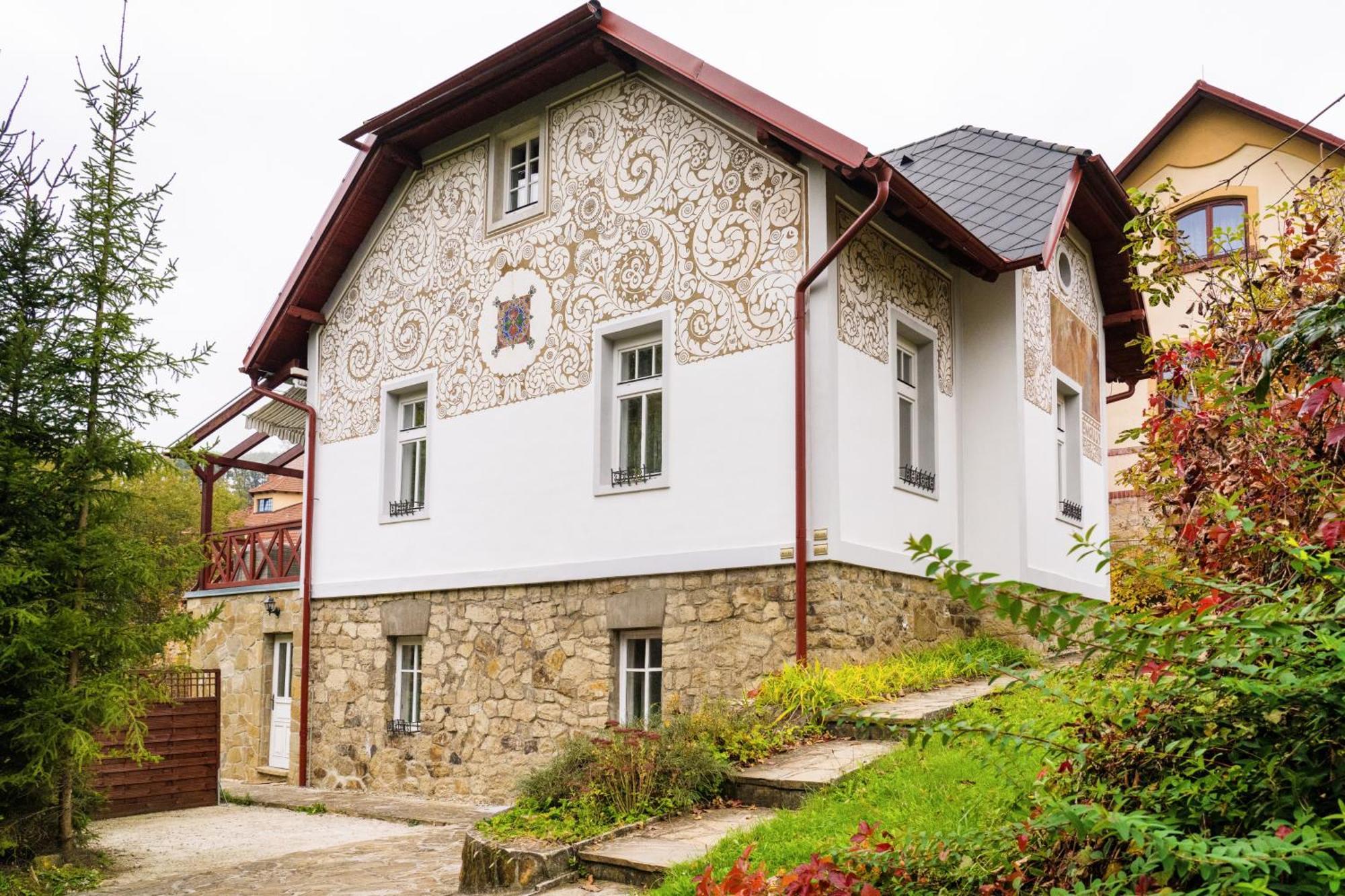 Villa Emausy Luhačovice Eksteriør bilde